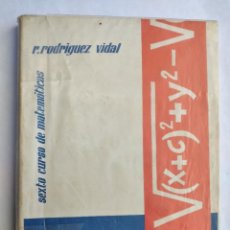 Libros de segunda mano: FUNCIONES Y GRÁFICAS 6 SEXTO CURSO DE MATEMÁTICAS EDITORIAL TEIDE 1972