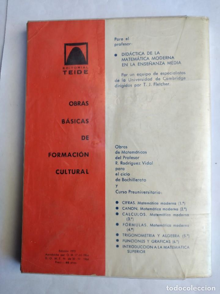 Libros de segunda mano: FUNCIONES Y GR&Aacute;FICAS 6 SEXTO CURSO DE MATEM&Aacute;TICAS EDITORIAL TEIDE 1972 - Foto 12