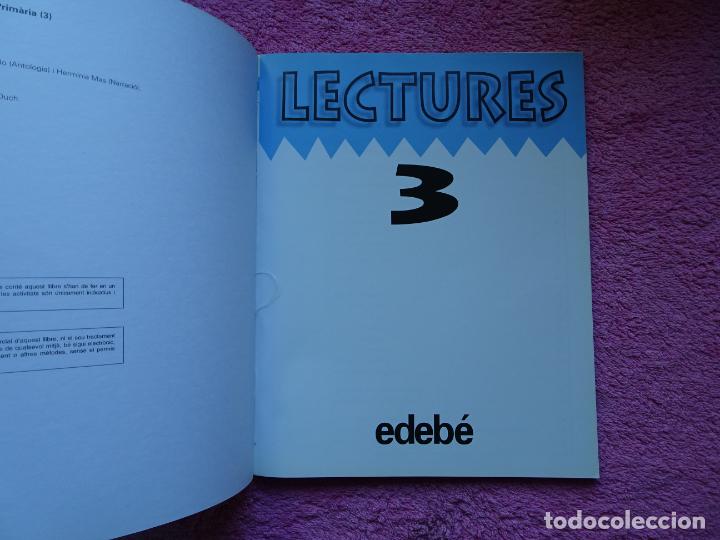 Libros de segunda mano: lectures 3 cicle mitj&agrave; deducaci&oacute; prim&agrave;ria editorial edeb&eacute; 1999 - Foto 2