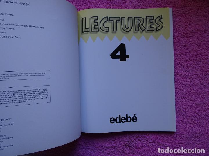 Libros de segunda mano: lectures 4 segon cicle deducaci&oacute; prim&agrave;ria editorial edeb&eacute; 2003 - Foto 2