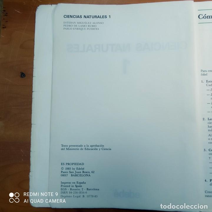Libros de segunda mano: CIENCIAS NATURALES 1 F.P. EDICIONES EDEBE - Foto 2