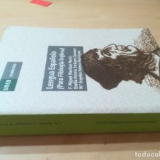 Libros de segunda mano: LENGUA ESPAÑOLA PARA FILOLOGIA INGLESA / VVAA / CUADERNOS UNED / AJ49. Lote 297669243