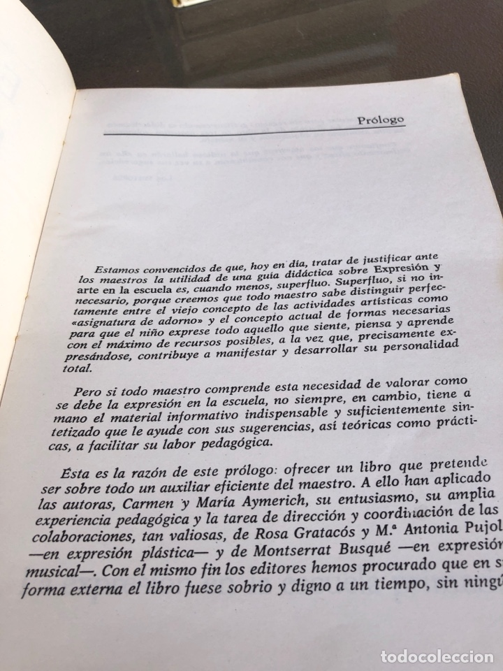 Libros de segunda mano: Antiguo libro de Expresion y arte en la escuela - Foto 2