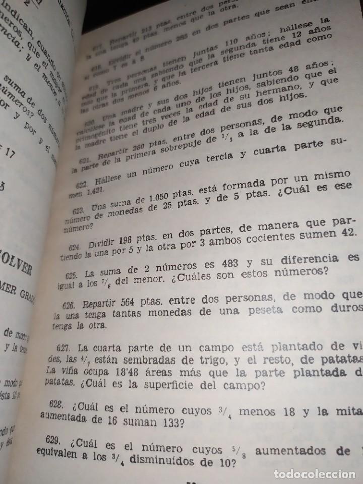 Libros de segunda mano: NOCIONES DE ALGEBRA Y TRIGONOMETR&Iacute;A BRU&Ntilde;O 1958 - Foto 10