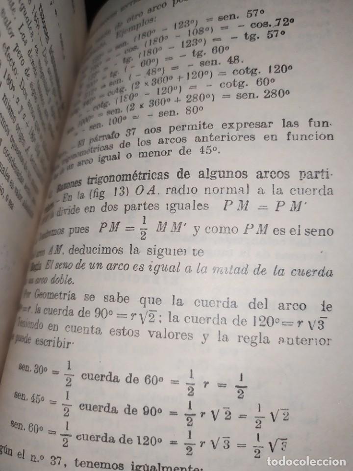 Libros de segunda mano: NOCIONES DE ALGEBRA Y TRIGONOMETR&Iacute;A BRU&Ntilde;O 1958 - Foto 18