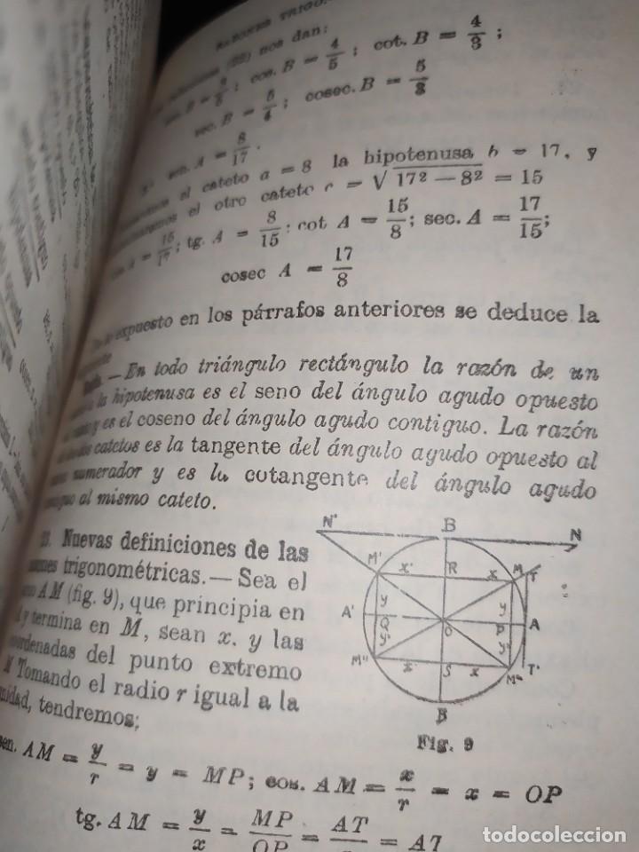Libros de segunda mano: NOCIONES DE ALGEBRA Y TRIGONOMETR&Iacute;A BRU&Ntilde;O 1958 - Foto 19