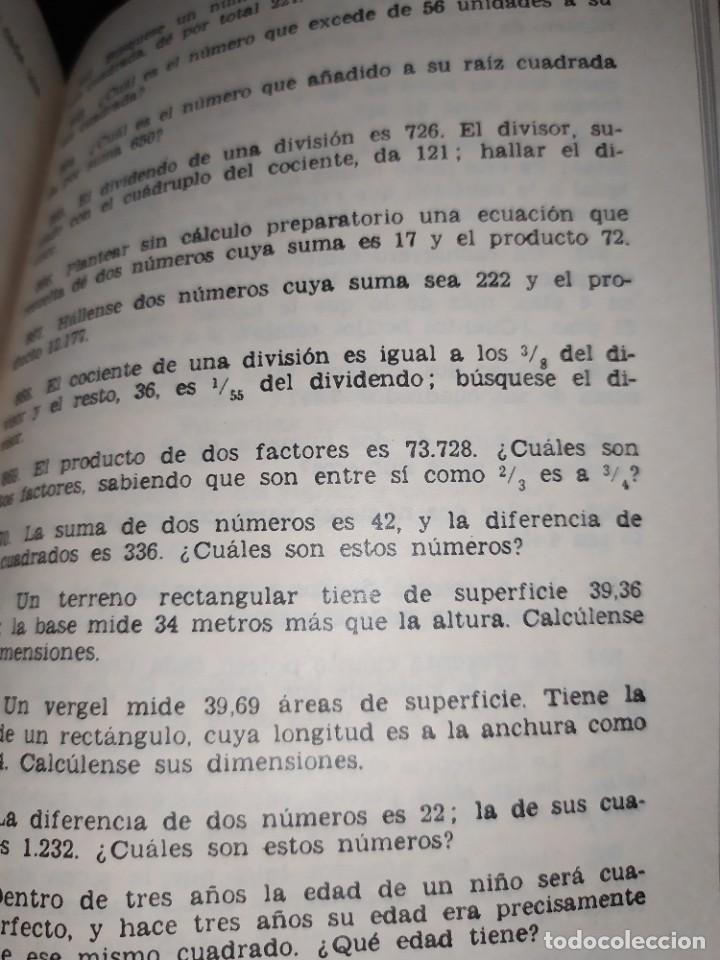 Libros de segunda mano: NOCIONES DE ALGEBRA Y TRIGONOMETR&Iacute;A BRU&Ntilde;O 1958 - Foto 21