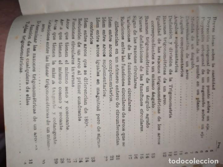 Libros de segunda mano: NOCIONES DE ALGEBRA Y TRIGONOMETR&Iacute;A BRU&Ntilde;O 1958 - Foto 23