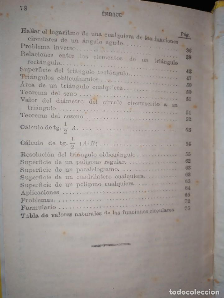Libros de segunda mano: NOCIONES DE ALGEBRA Y TRIGONOMETR&Iacute;A BRU&Ntilde;O 1958 - Foto 24