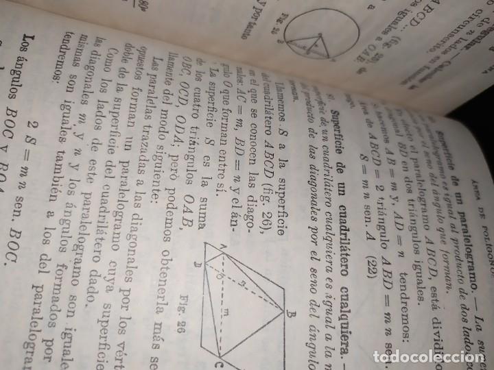 Libros de segunda mano: NOCIONES DE ALGEBRA Y TRIGONOMETR&Iacute;A BRU&Ntilde;O 1958 - Foto 25