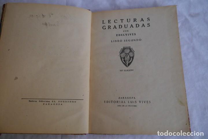 Libros de segunda mano: Lecturas Segundo Grado Luis vives 1939 - Foto 7