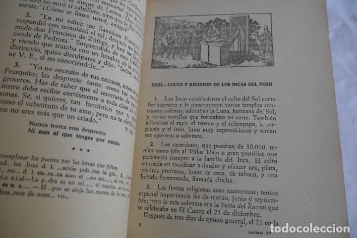 Libros de segunda mano: Lecturas Segundo Grado Luis vives 1939 - Foto 11