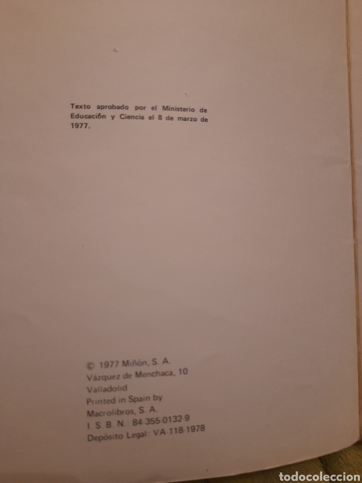 Libros de segunda mano: Matem&aacute;ticas 4 EGB de 1977,Editorial Mi&ntilde;on - Foto 3