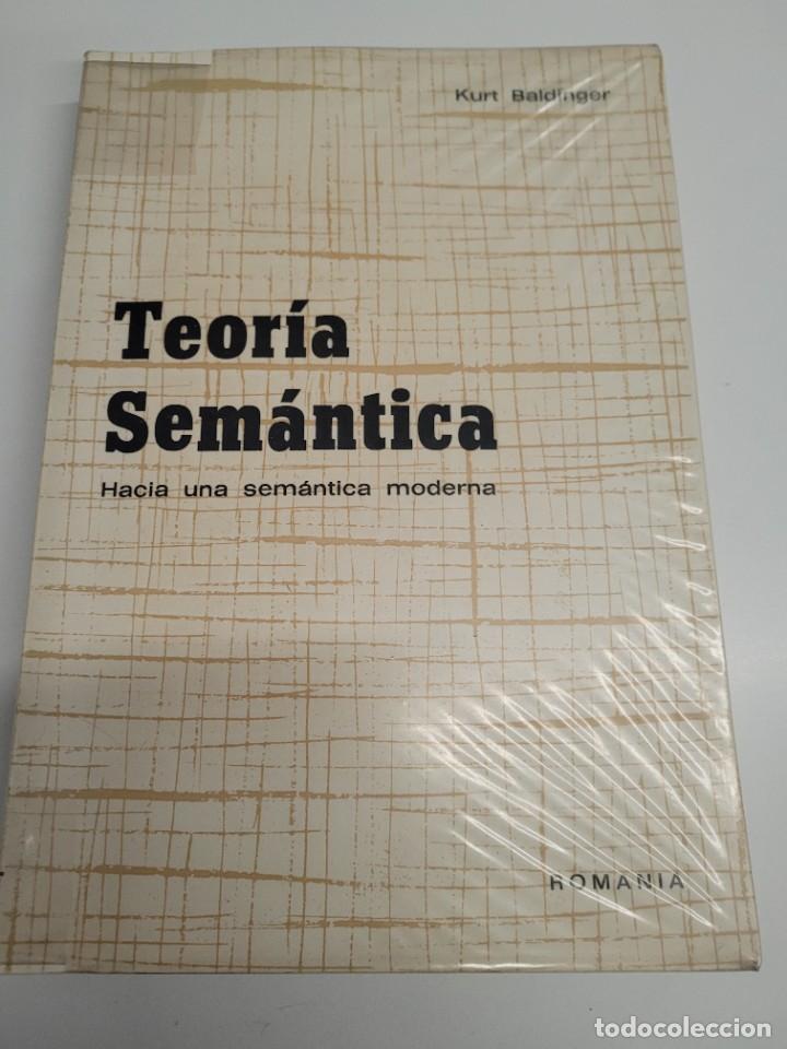 Libros de segunda mano: Teor&iacute;a sem&aacute;ntica - BALDINGER KURT - 1970 - Foto 1