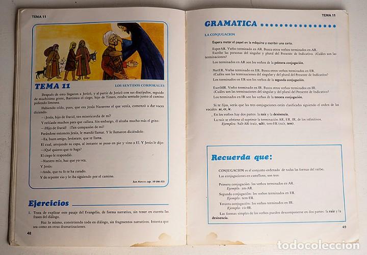 Libros de segunda mano: Lenguaje en acci&oacute;n 5&ordm; de EGB. Ed. Vicens Vives - Foto 3
