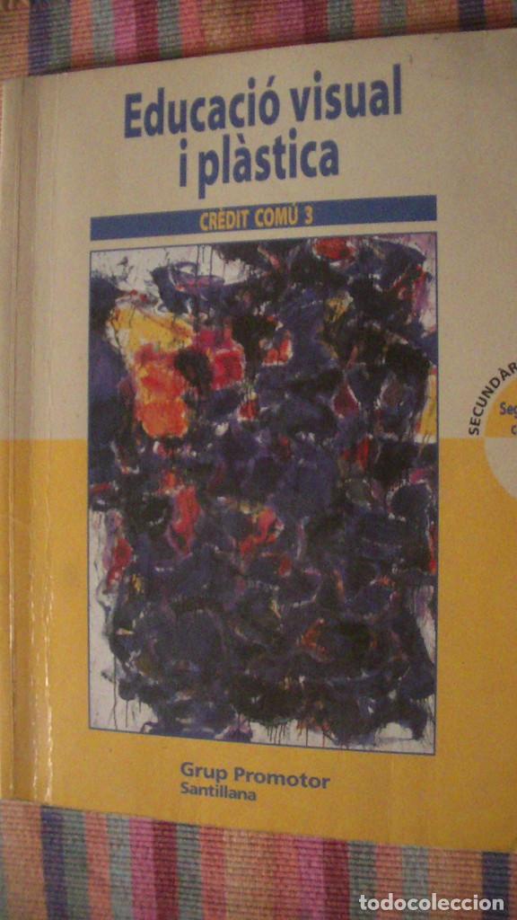 Libros de segunda mano: EDUCACIO PLASTICA I VISUAL. CREDIT COMU 3. SANTILLANA - Foto 1