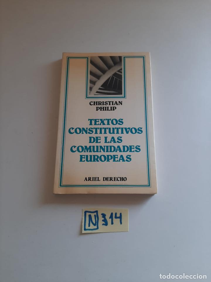 Libros de segunda mano: Textos constitutivos de las comunidades europeas - Foto 1