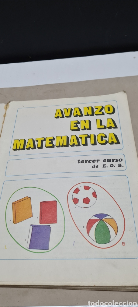 Libros de segunda mano: Precioso libro. EGB. Avanzo en la Matem&aacute;tica. Vicens Vives. - Foto 3