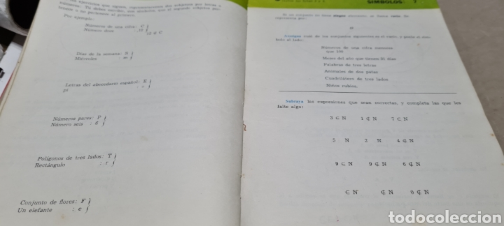 Libros de segunda mano: Precioso libro. EGB. Avanzo en la Matem&aacute;tica. Vicens Vives. - Foto 6