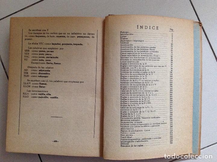 Libros de segunda mano: Ortograf&iacute;a pr&aacute;ctica. Manuel Ripolles. - Foto 4
