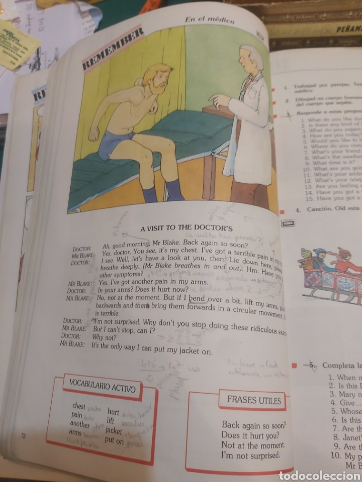 Libros de segunda mano: ANAYA 7 EGB READY STEADY.GO INGL&Eacute;S - Foto 3