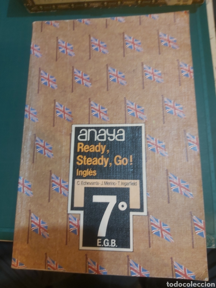 Libros de segunda mano: ANAYA 7 EGB READY STEADY.GO INGL&Eacute;S - Foto 1