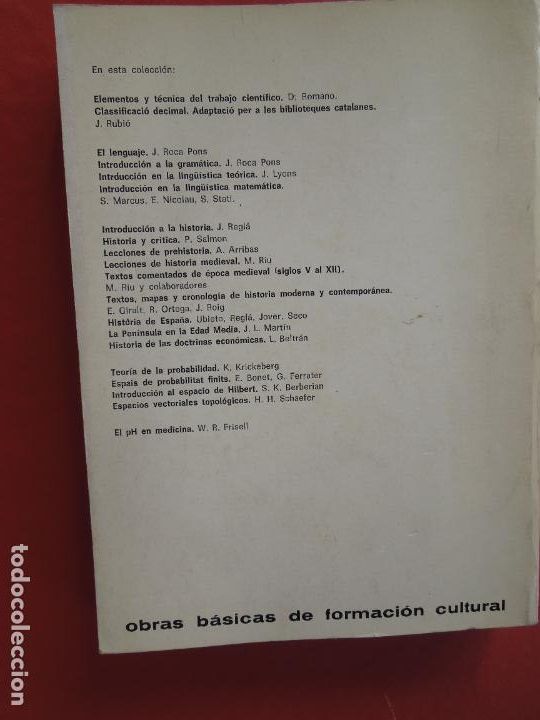 Libros de segunda mano: INTRODUCCI&Oacute;N A LA GRAMATICA - J ROCA -PONS - TEIDE -1970 - Foto 4