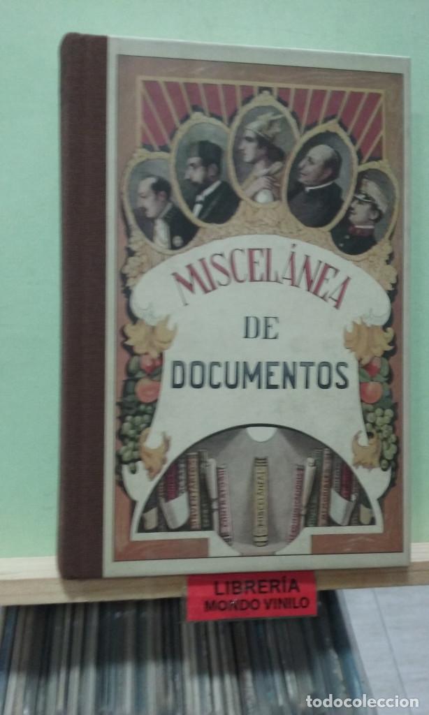 Libros de segunda mano: MIscel&aacute;nea de Documentos. Edici&oacute;n Facsimil. - Foto 1