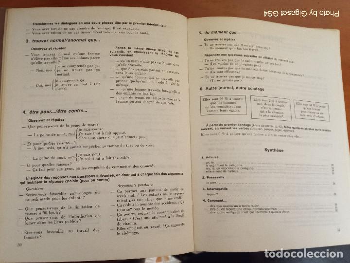 Libros de segunda mano: INTERCODES 2 FRAN&Ccedil;AIS .LIVRE D&Egrave;XERCICES . EDIT. LAROUSSE .1981 - Foto 4
