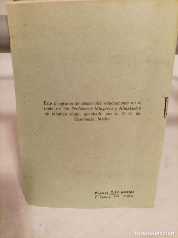 Libros de segunda mano: Programa de qu&iacute;mica. Quinto curso de bachillerato. 1957 - Foto 3