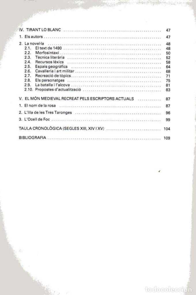 Libros de segunda mano: TIRANT LO BLANC - PROPOSTES DID&Agrave;CTIQUES - Foto 2