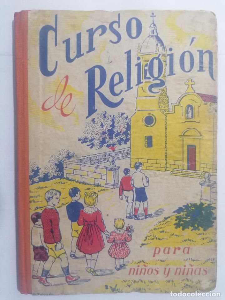 Gebrauchte B&uuml;cher: CURSO DE RELIGION PARA NI&Ntilde;OS Y NI&Ntilde;AS DE PRIMARIA, PRIMERA EDICION, A&Ntilde;O 1950, VILLAPUN SANCHA