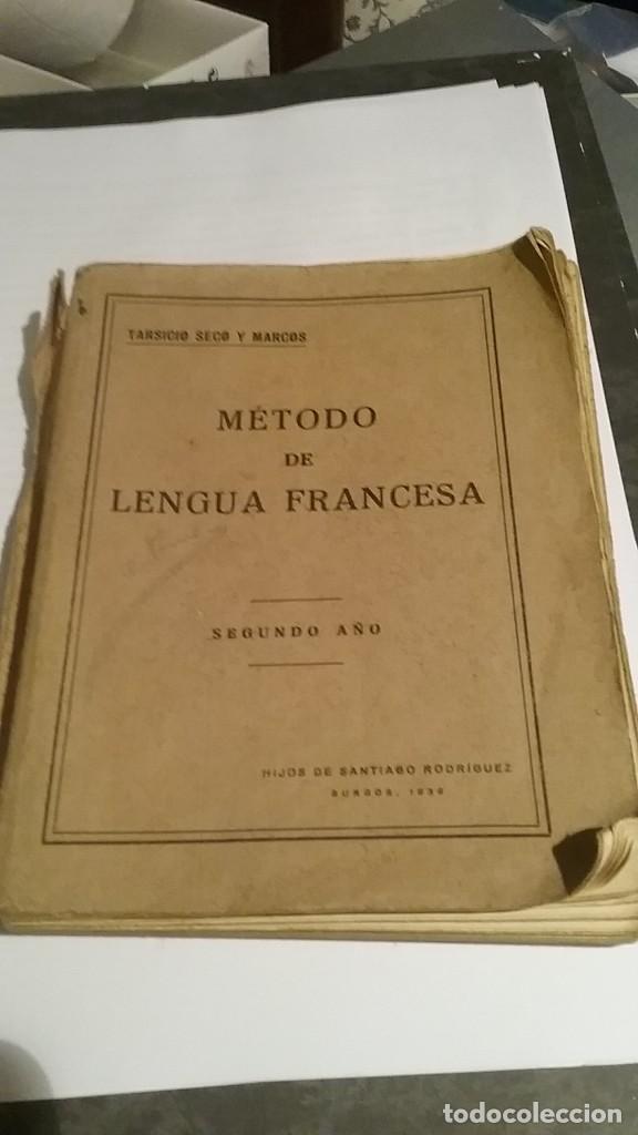 Libros de segunda mano: M&eacute;todo de lengua francesa. A&ntilde;o1939 (554) - Foto 1