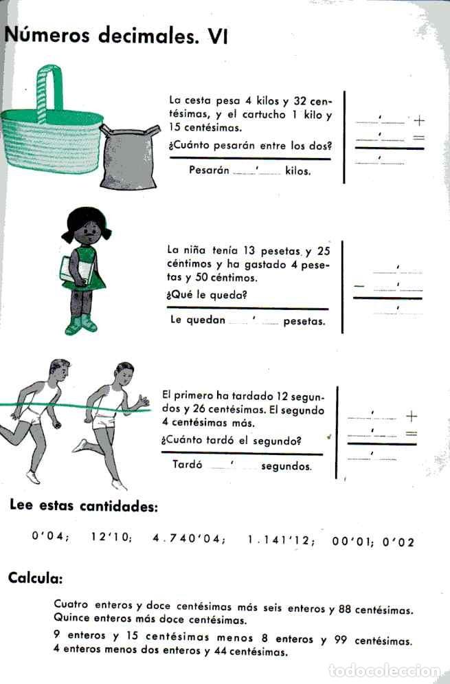 Libros de segunda mano: N&Uacute;MEROS Y CUENTAS 3&ordm; - MANUEL LUQUE LUCENTA - COMPI-EDESCO 1967 - Foto 2