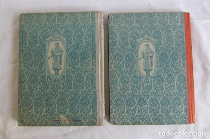 Libros de segunda mano: M&eacute;todo de Ingl&eacute;s Primer + Segundo Grado Luis Vives 1949 - Foto 3