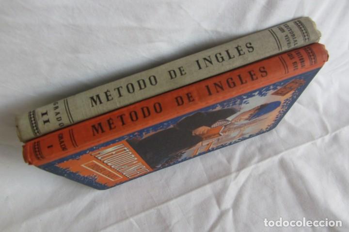 Libros de segunda mano: M&eacute;todo de Ingl&eacute;s Primer + Segundo Grado Luis Vives 1949 - Foto 4