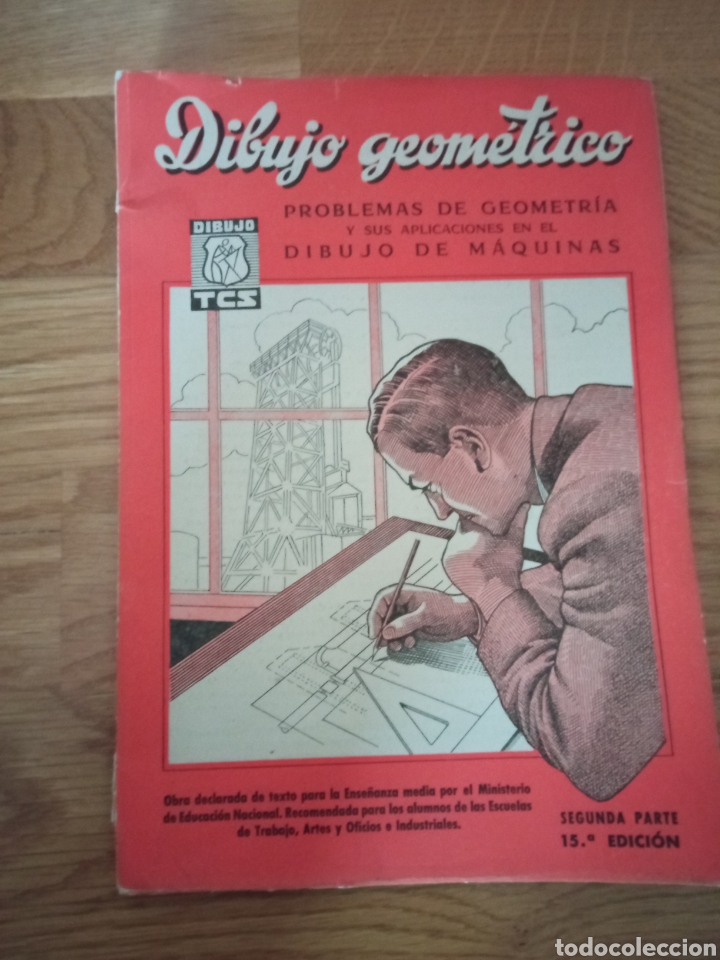 Libros de segunda mano: Dibujo geometrico. Dibujo de m&aacute;quinas. T. Carreras Soto 1958