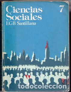 Libros de segunda mano: Ciencias Sociales. 7 EGB. Santillana - Foto 1