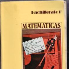 Livres d'occasion: MATEMÁTICAS 1º BACHILLERATO. EDITORIAL MAGISTERIO ESPAÑOL.. Lote 309045518