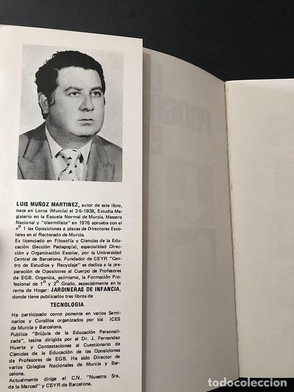 Libros de segunda mano: LA PROGRAMACI&Oacute;N EDUCATIVA / LUIS MU&Ntilde;OZ MARTINEZ ( LORCA - MURCIA ) ED. CEYR 1981 - Foto 2