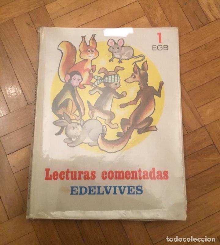 Libros de segunda mano: Lecturas comentadas edelvives 1egb