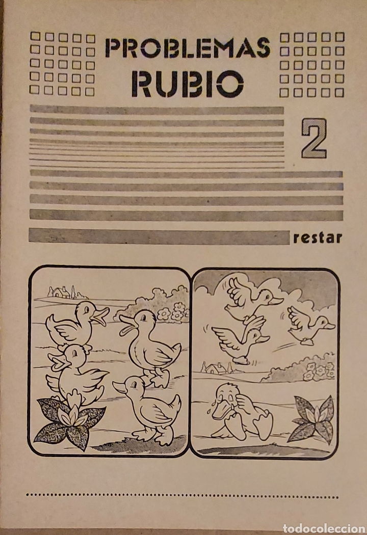 Libros de segunda mano: Problemas Rubio 1, 2, 3 y 4. A&ntilde;o 1977 - Foto 3