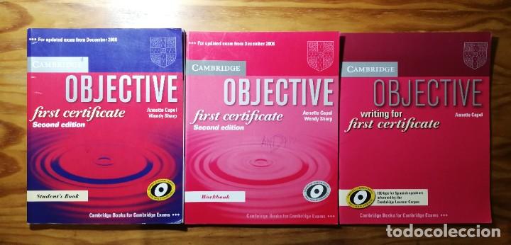 Libros de segunda mano: CAMBRIDGE OBJECTIVE &ndash; FIRST CERTIFICATE - Foto 1