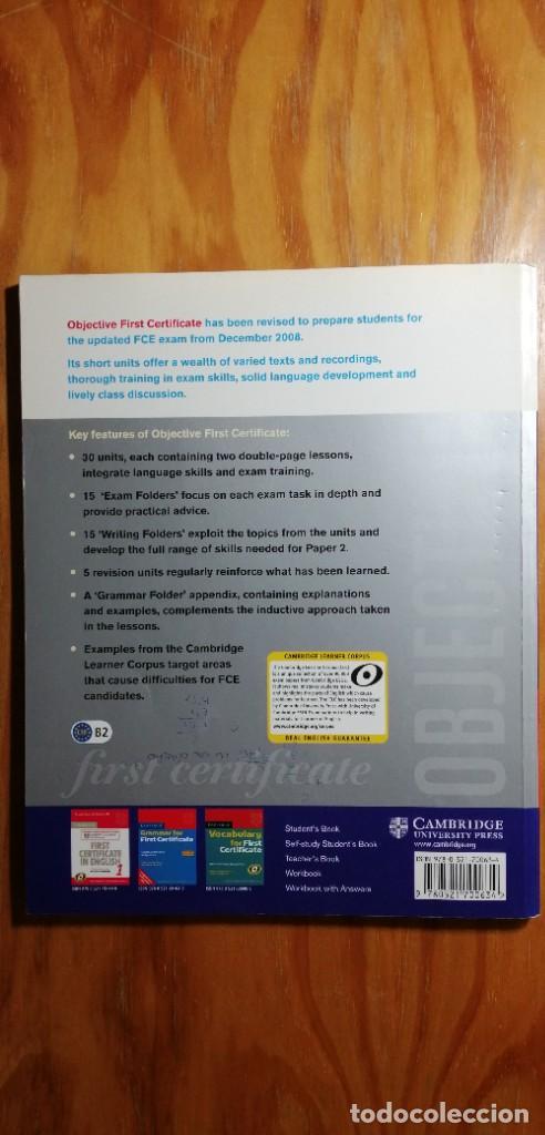 Libros de segunda mano: CAMBRIDGE OBJECTIVE &ndash; FIRST CERTIFICATE - Foto 5