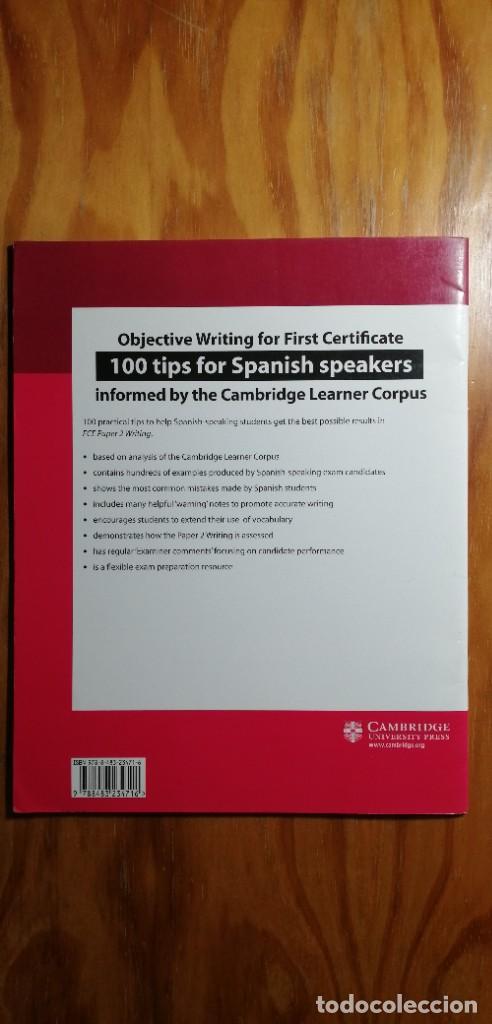 Libros de segunda mano: CAMBRIDGE OBJECTIVE &ndash; FIRST CERTIFICATE - Foto 11