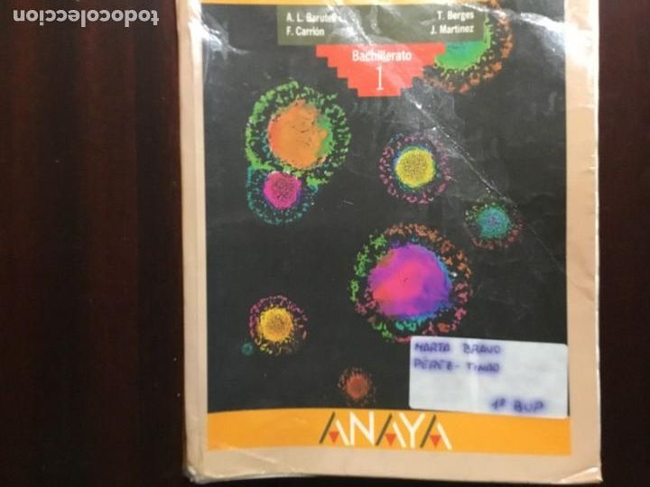 Libros de segunda mano: CIENCIAS NATURALES 1 BACHILLERATO - Foto 1