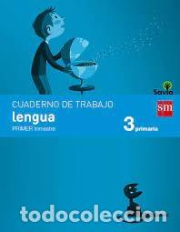 Libros de segunda mano: lengua primer trimestre 3&ordm; primaria ed SM - Foto 1