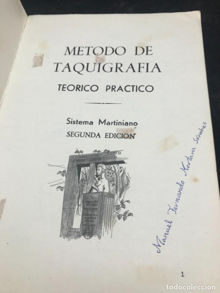 Libros de segunda mano: M&eacute;todo de taquigraf&iacute;a, Tecniban. - Foto 3