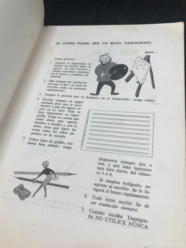 Libros de segunda mano: M&eacute;todo de taquigraf&iacute;a, Tecniban. - Foto 5