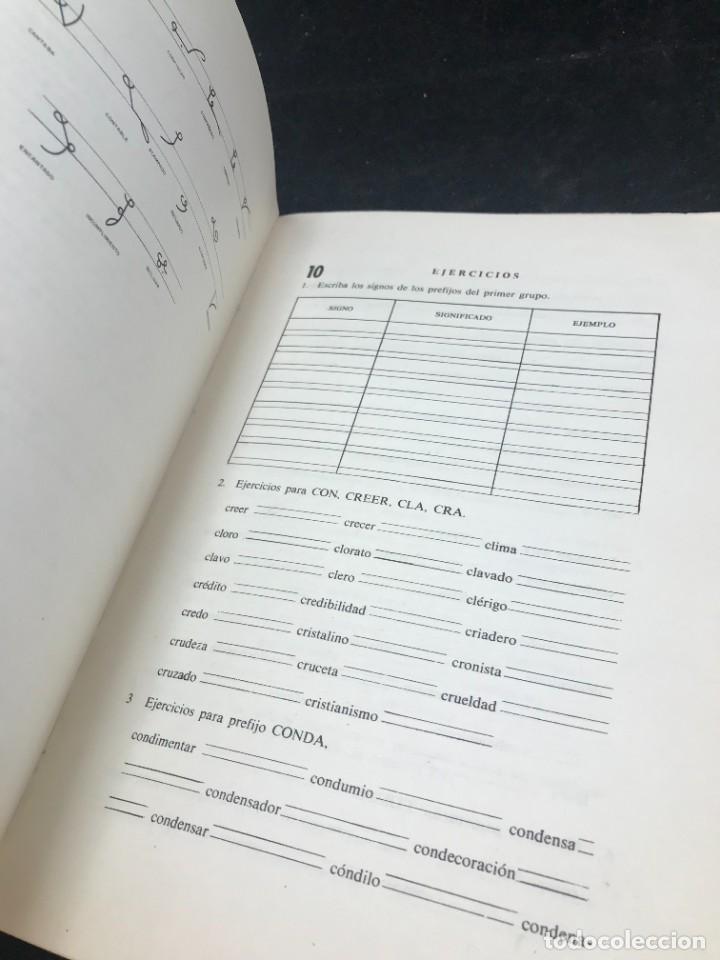 Libros de segunda mano: M&eacute;todo de taquigraf&iacute;a, Tecniban. - Foto 6